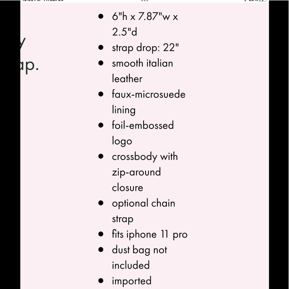 Kate spade Novelty Shelly Crab 🦀 Crossbody - Picture 11 of 11